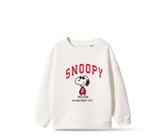 sudadera blanca snoopy, MANGO KIDS