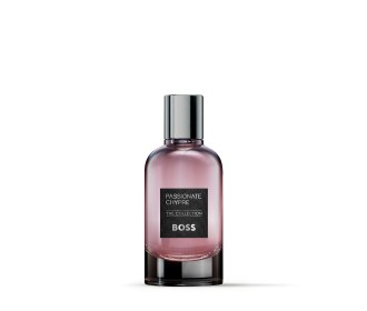 Perfume negro con morado