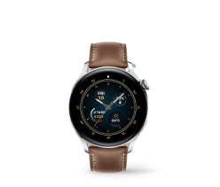 reloj con cinturoncillo cafe y caratula negra, Smartwatches