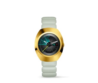 Reloj blanco con dorado, RADO