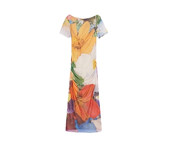 vestido blanco, DESIGUAL