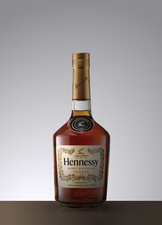 Botella de licor HENNESSY VS