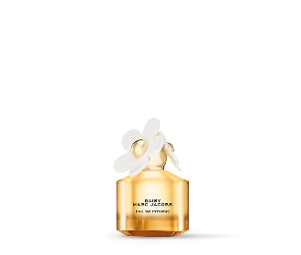 Frasco de perfume dorado