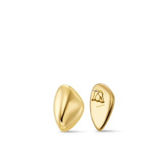 par de aretes dorados Joyería Michael Kors relojes