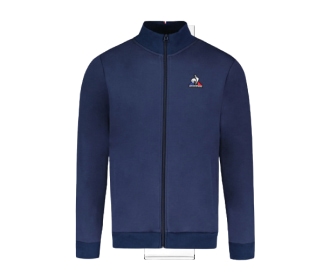 Sudadera azul marino con logo de la marca, LE COQ SPORTIF