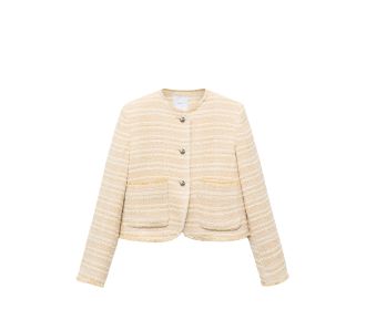 Saco color hueso MANGO