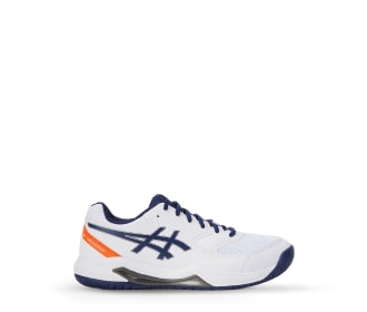Tenis color blanco con toques negros Hombre