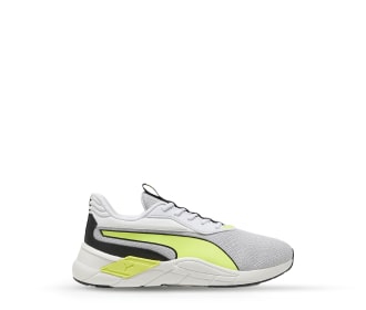 Tenis color blanco con verde, Hombre