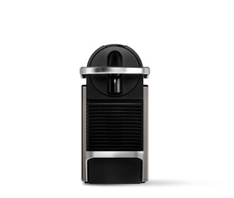 Imagen de cafetera negra, NESPRESSO