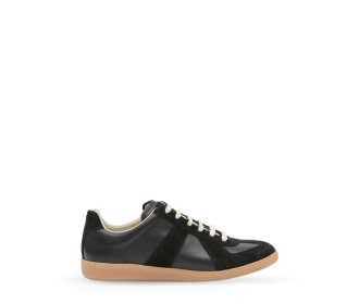 Tenis casual de color negro, Maison Margiela