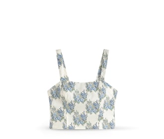 top balnco con azul Regreaso a clases
