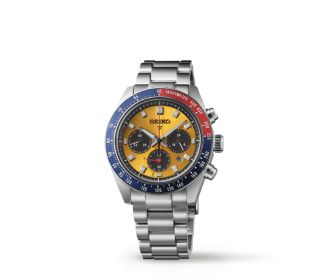 reloj palteado con caratula dorada SEIKO