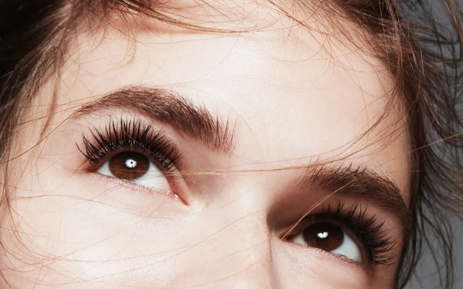 Imagen de los ojos de una mujer