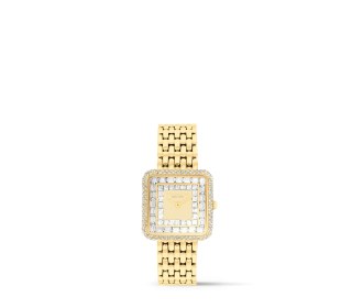 reloj dorado