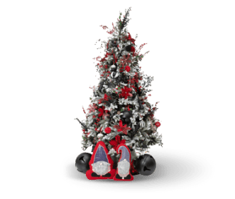 arbol de navidad con adornos, Navidad