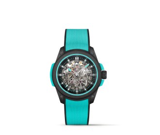 reloj azul con negro, Norqain