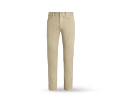 Pantalon azul marino deslavado, de mezclilla, ROPA HOMBRE