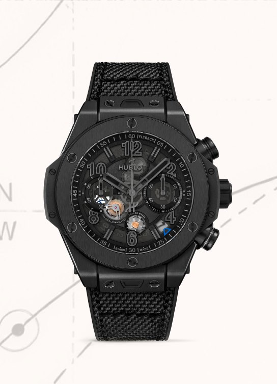 reloj negro Hublot