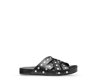 sandalia negra, zapatos mujer MICHAEL KORS