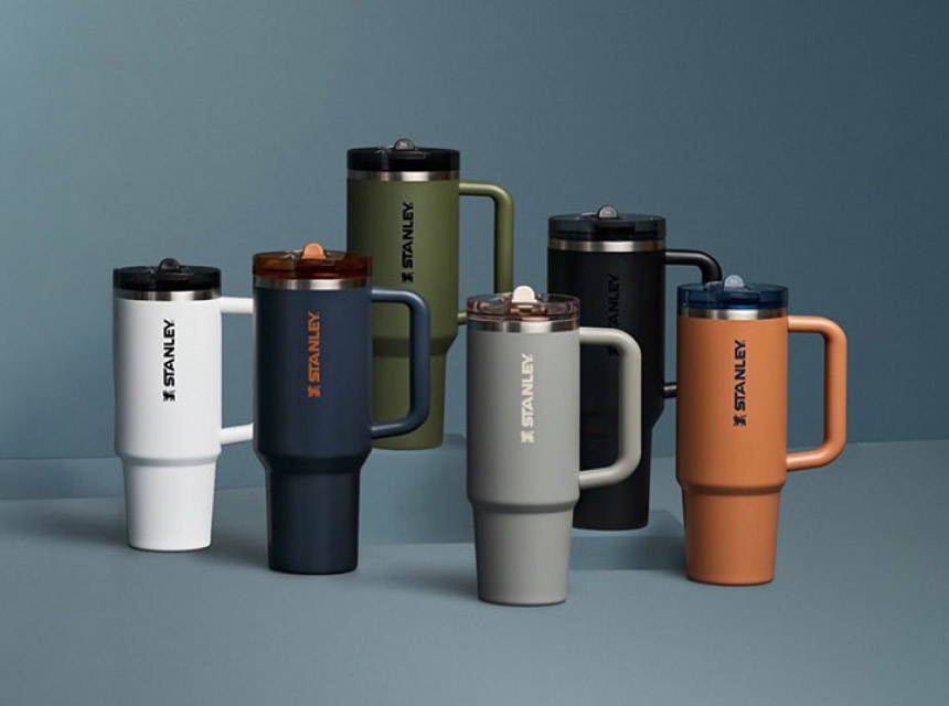 Termo color naranja STANLEY