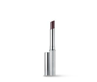 Imagen de labial negro en embace plateado de la marca CLINIQUE