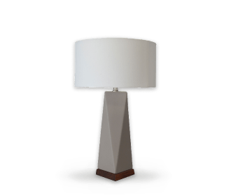 imagen de una lampara color gris.Hogar, Iluminación