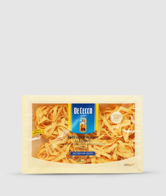 empaque de pasta de CECCO