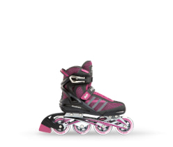 patines negros con rosa, DEPORTES MUJER