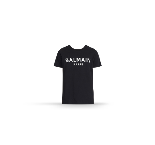 Playera negra marca BALMAIN