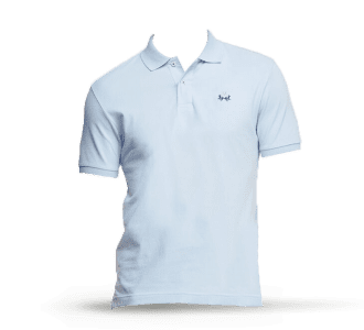 Camisa tipo polo blanca, LA MARTINA