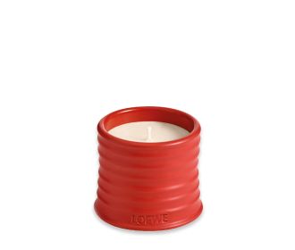 Imagen de una vela de color naranja, LOEWE