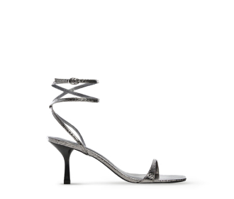 Zapatilla plateada