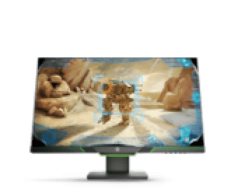 Monitor negro, HP