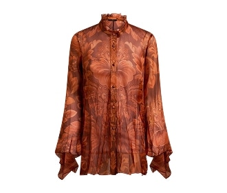 bolso azul con detalles dorados, TENDENCIAS MODA