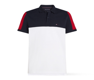 Playera tipo polo negra
