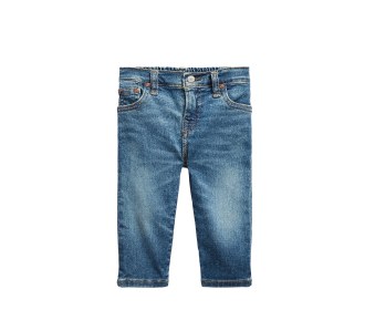 pantalon azul bebe