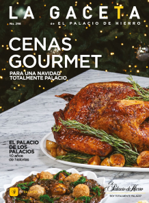 Imagen de la portada de la Gaceta de El Palacio de Hierro de NOVIEMBRE