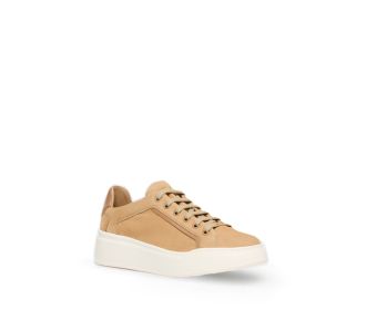 Tenis color beige con blanco, MAX MARA