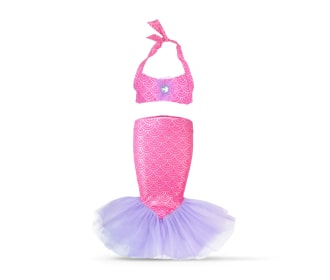 Imagen de traje de baño sirena rosa VACACIONES