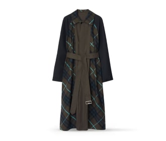 abrigo negro, Ropa de lujo para Hombre