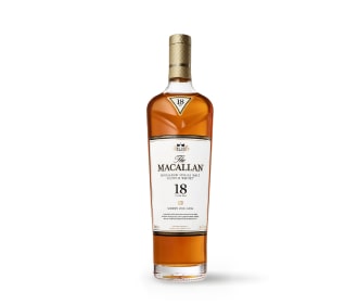 botella de whisky clasico de THE MACALLAN