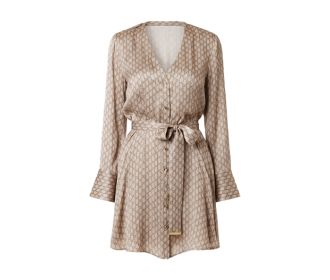 vestido beige, GUESS