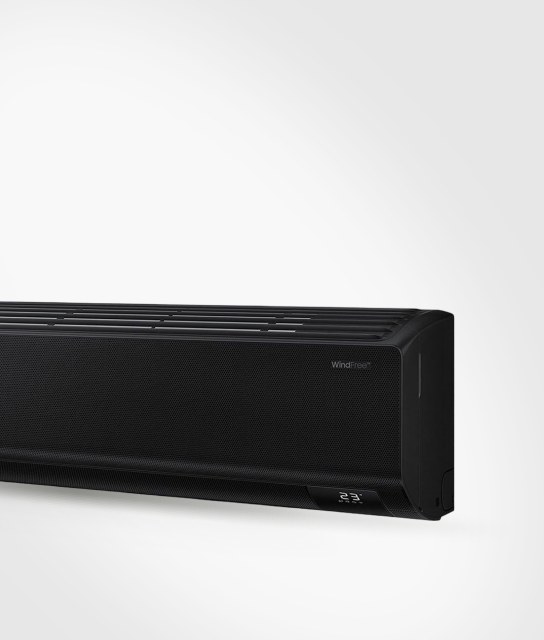 Aire acondicionado negro