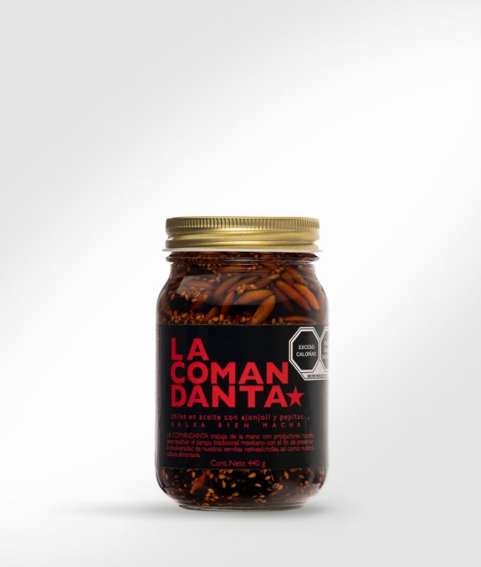 Frasco de salsa LA COMANDANTA
