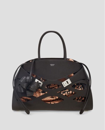 Bolso color cafe FERRAGAMO