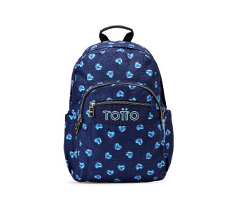 mochila azul