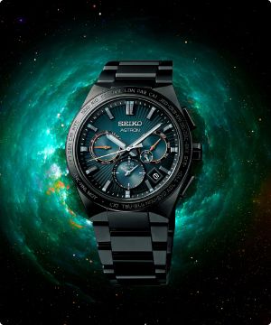 Imagen de reloj negro de la marca SEIKO banner menu