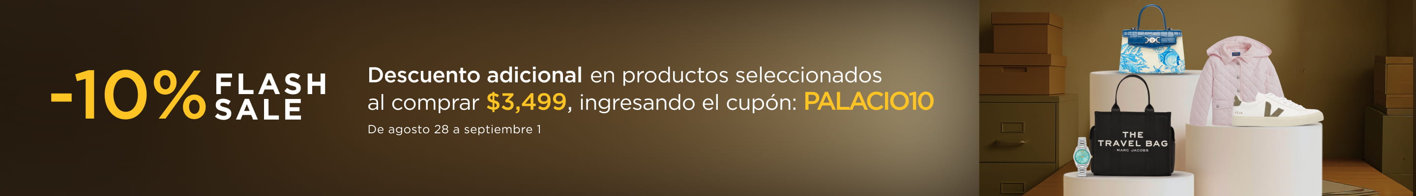 Flash Sale 10% de descuento adicional 