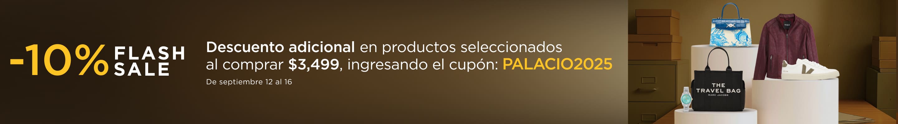 Flash Sale 10% de descuento adicional 