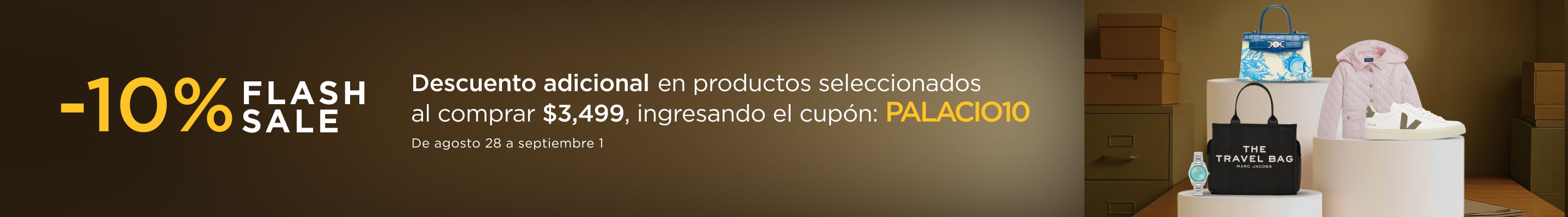 Flash Sale 10% de descuento adicional 